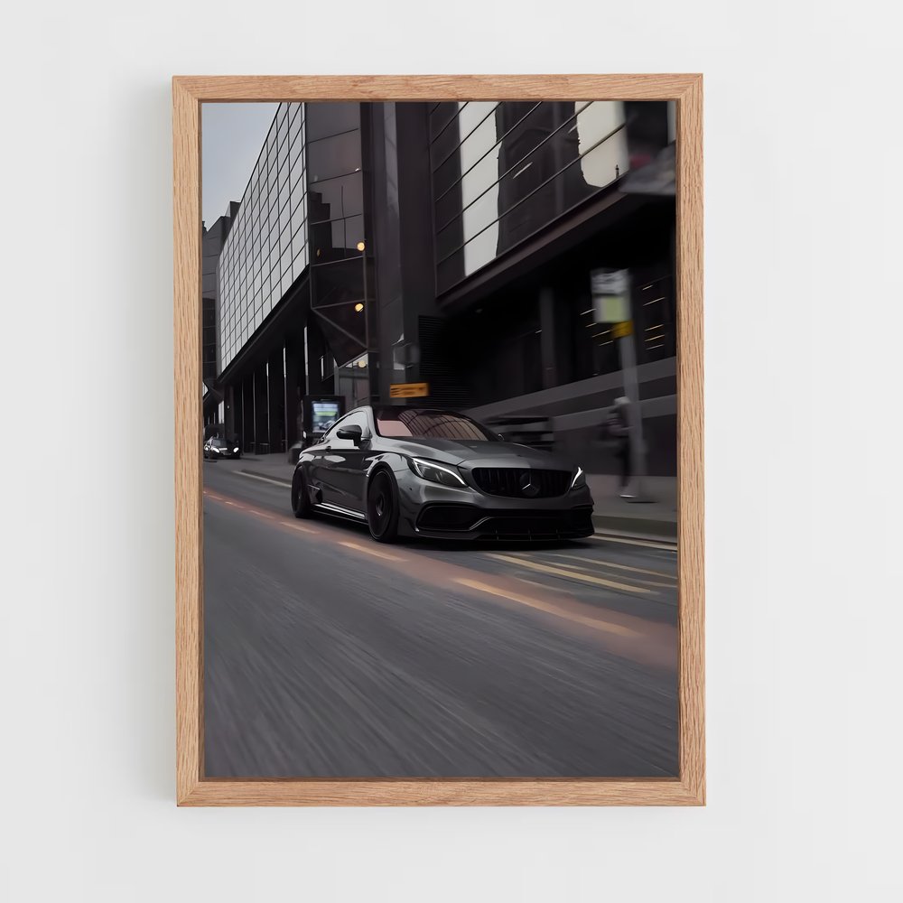 Poster Black Edition S-Class – affiche Mercedes (vue 4)